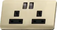 Single Switched Twin Switched Socket Outlet