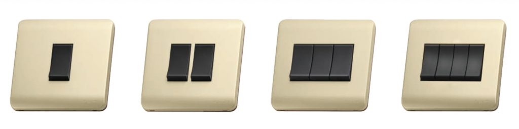 Orange Scintilla Switches and Sockets
