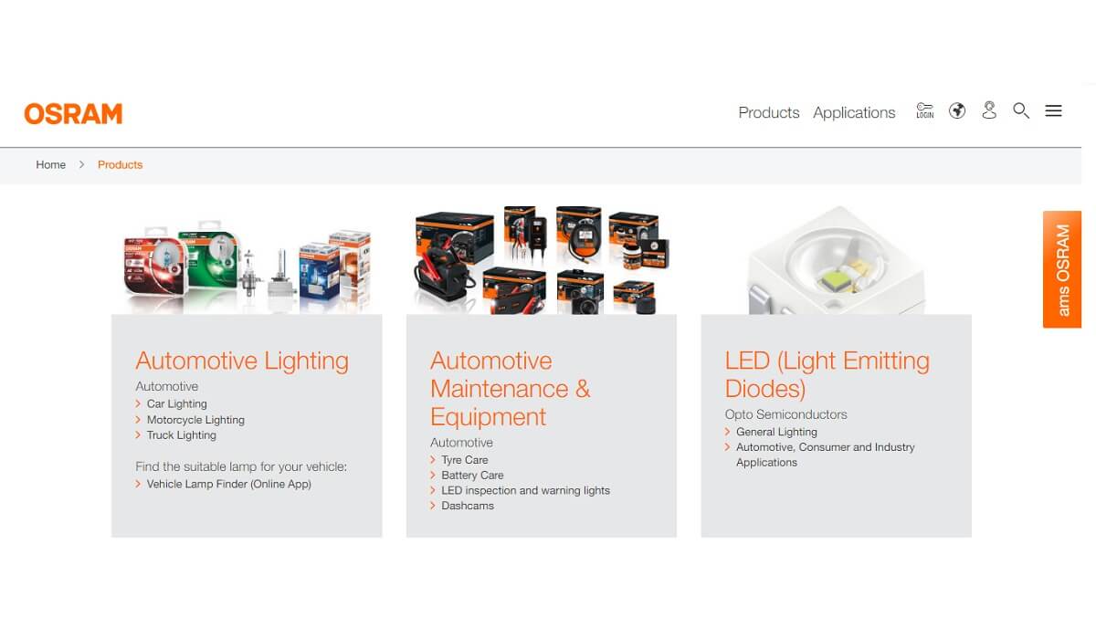 OSRAM is a global leader in the lighting industry