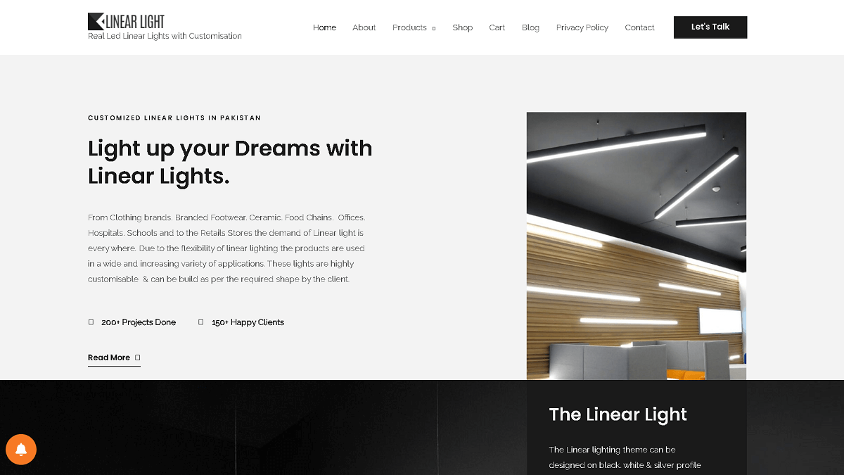 Led Linear Lighting Unique Designs
