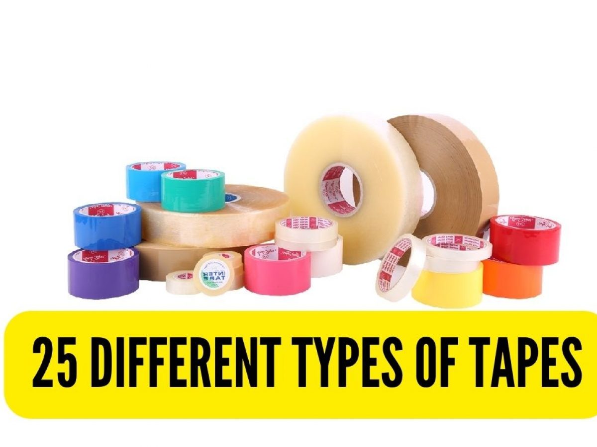 Different Types of Tape: A Complete Guide