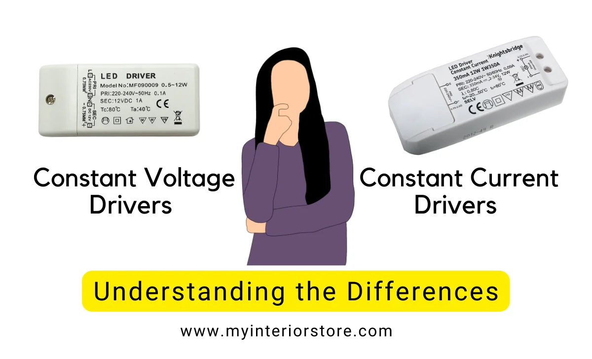 Constant Current vs Constant Voltage LED Driver: The Difference