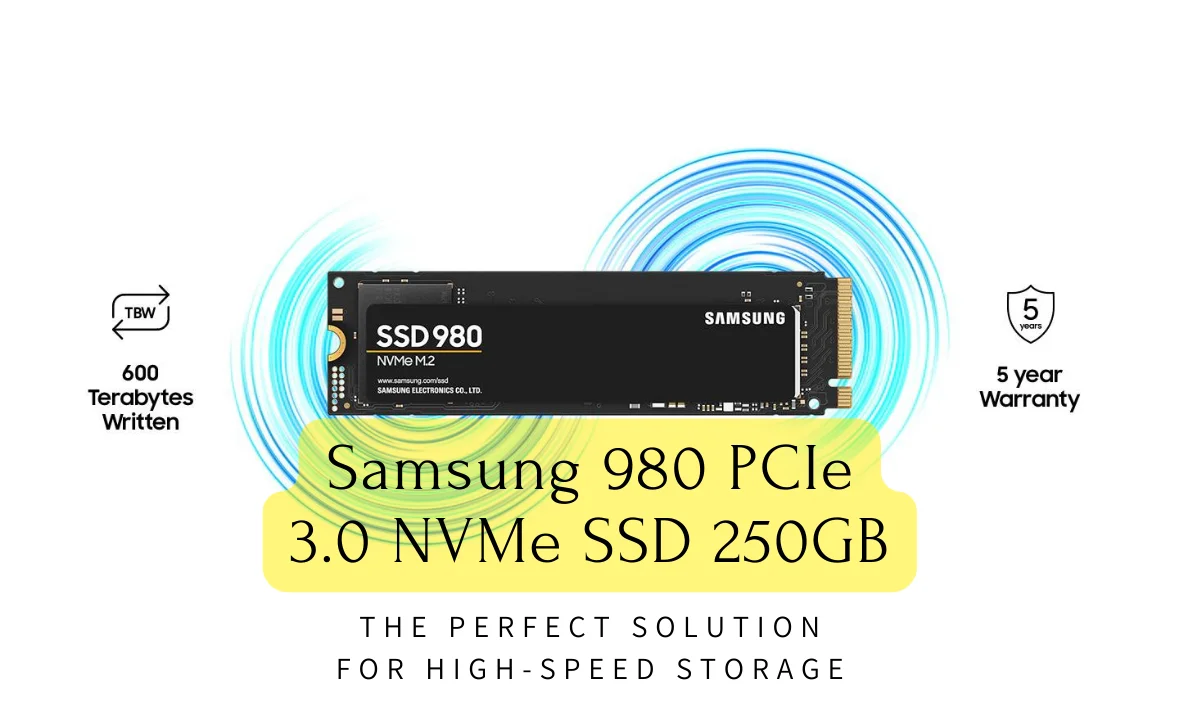 Samsung 980 PCIe 3.0 NVMe SSD 250GB