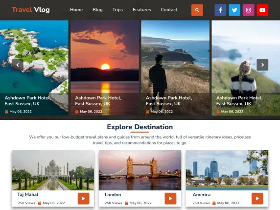 Travel Vlogger Directory