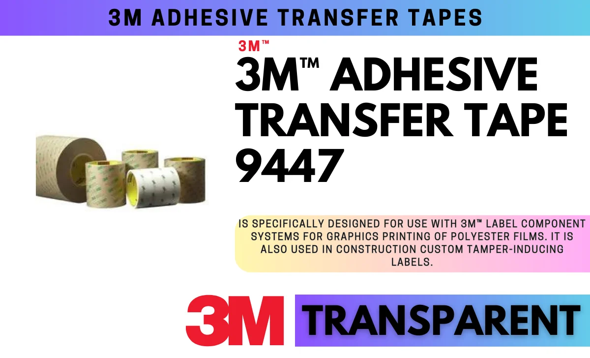 3M Adhesive Transfer Tape 9447