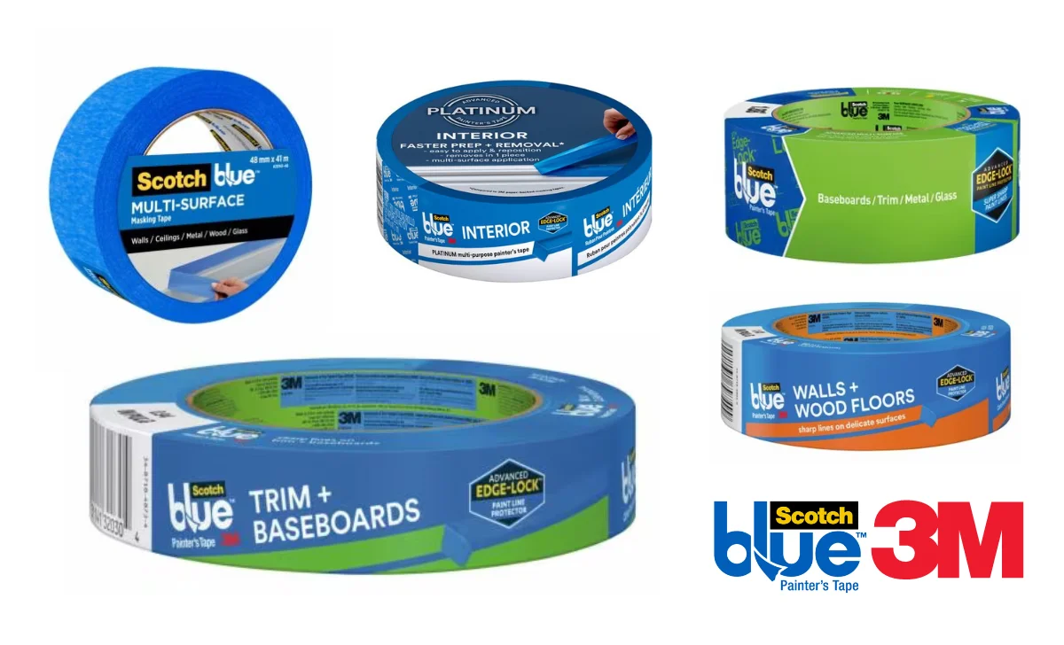 3M ScotchBlue™ Painter’s Tapes: Solution for Your Painting Need