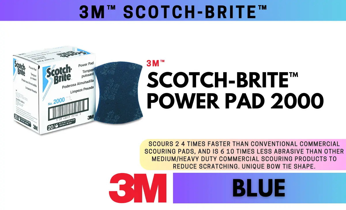 3M™ Scotch-Brite™ Power Pad 2000
